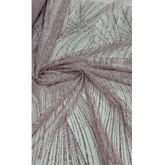 Tule Diamond Wave Rosê Modelo 090