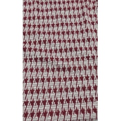 Malha Tweed Pied Poulle Vermelho