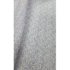 Tweed Pesado Marrocos com Fio Metálico Lilás