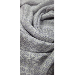 Tweed Pesado Marrocos com Fio Metálico Lilás