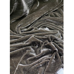 Veludo Spandex c/ Lycra Verde Musgo