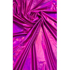 Vinil Holográfico Pink com Elastano
