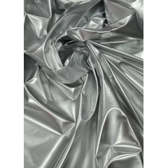 Vinil Premium Liso com Elastano Prata
