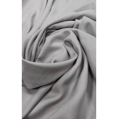 Viscose Ecológica Lisa Cinza