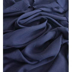 Viscose acetinada Coreana azul marinho - Comprimento 2 m x Largura 1,50 m Viscose acetinada Coreana azul marinho - Comprimento 2 m x Largura 1,50 m