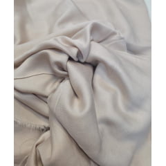 Viscose acetinada pesada Bege - Comprimento 2,80 m x Largura 1,50 m   