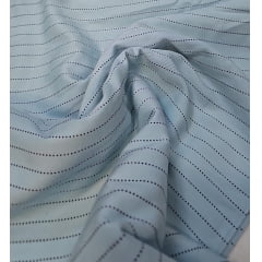 Viscose air jet lister  azul - Comprimento 1,30 m x Largura 1,50 m 