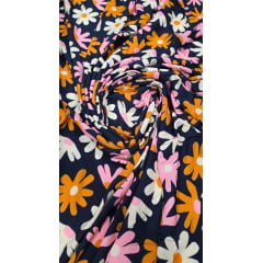 Viscose Margaridas Coloridas Marles