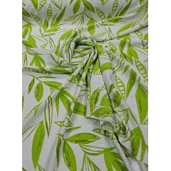 Viscose Pesada Rustique Estampada verde Limão 5B