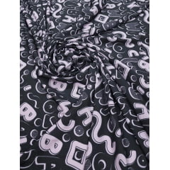 Viscose Premium Baw Biscoitos Fundo Preto