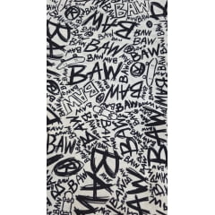 Viscose premium baw grafite urbano - Comprimento 2 m x Largura 1,47 m Viscose premium baw grafite urbano - Comprimento 2 m x Largura 1,47 m