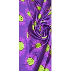 Viscose Premium Baw Sol Fundo Roxo