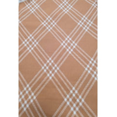 Viscose xadrez fio 60 digital - Comprimento 4,90 m x Largura 1,50 m  