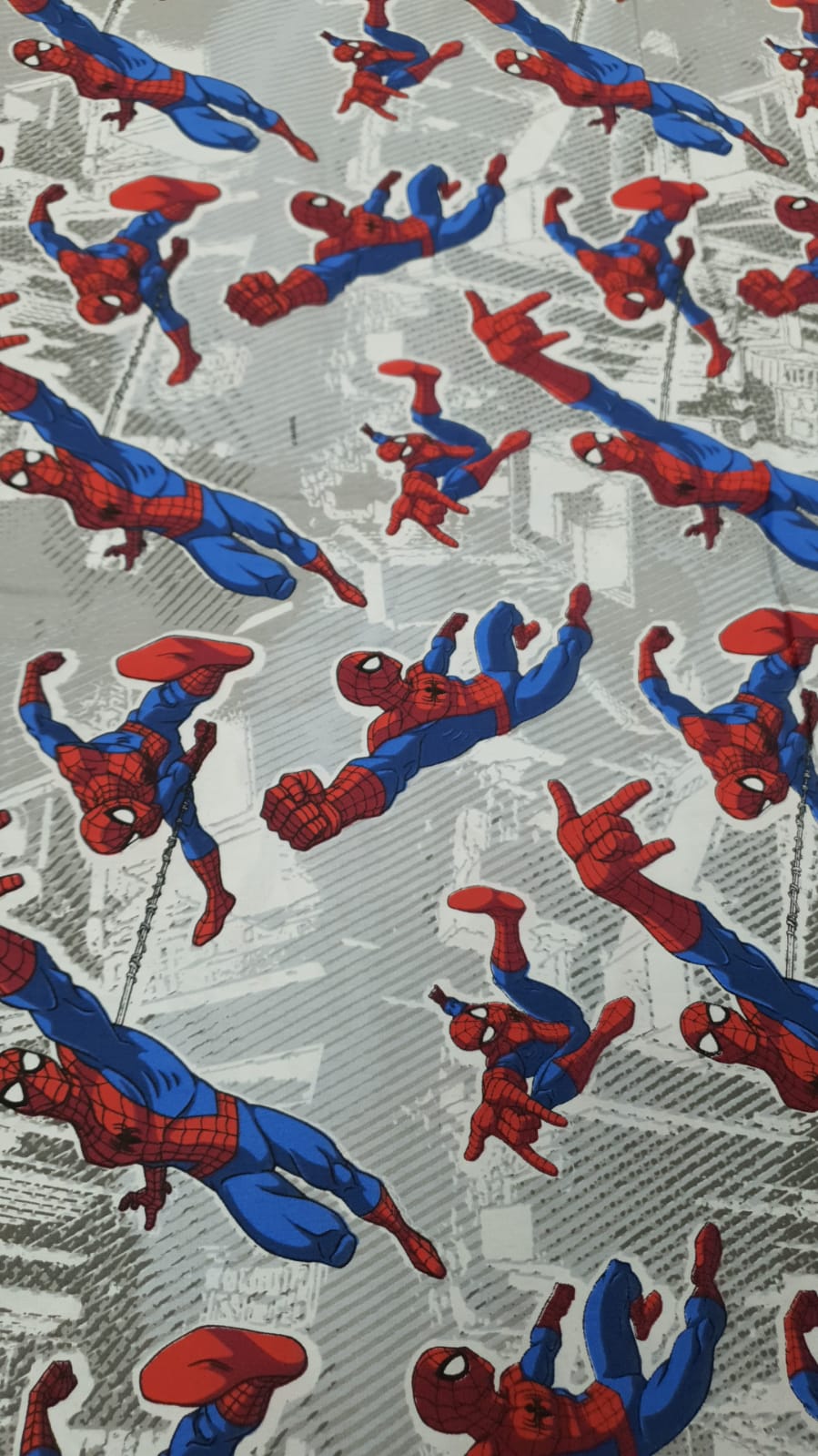 Tricoline Estampada Coleção Marvel Spider Man 100% Algodão