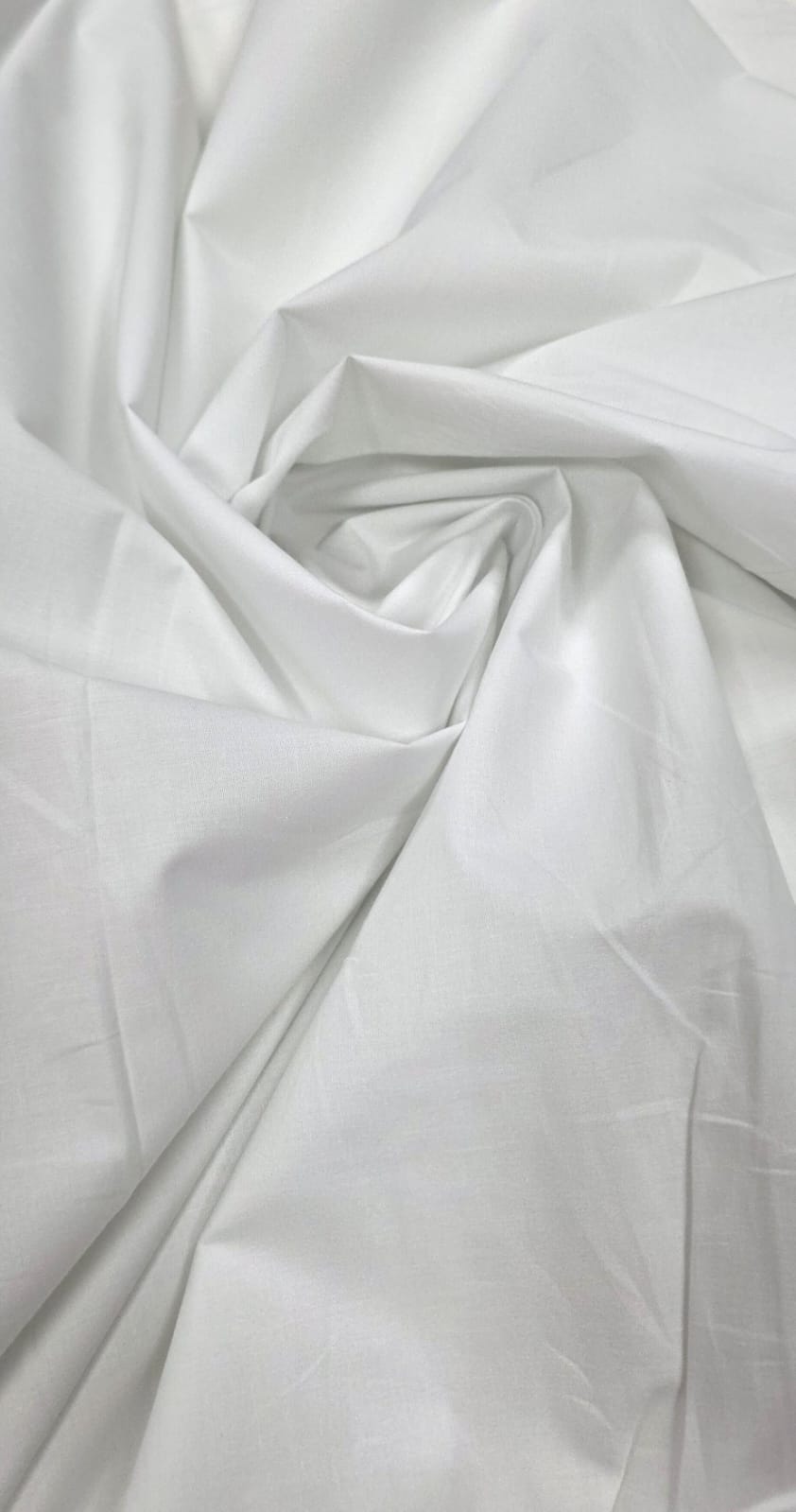 Tricoline Com Elastano Branca Meneghel