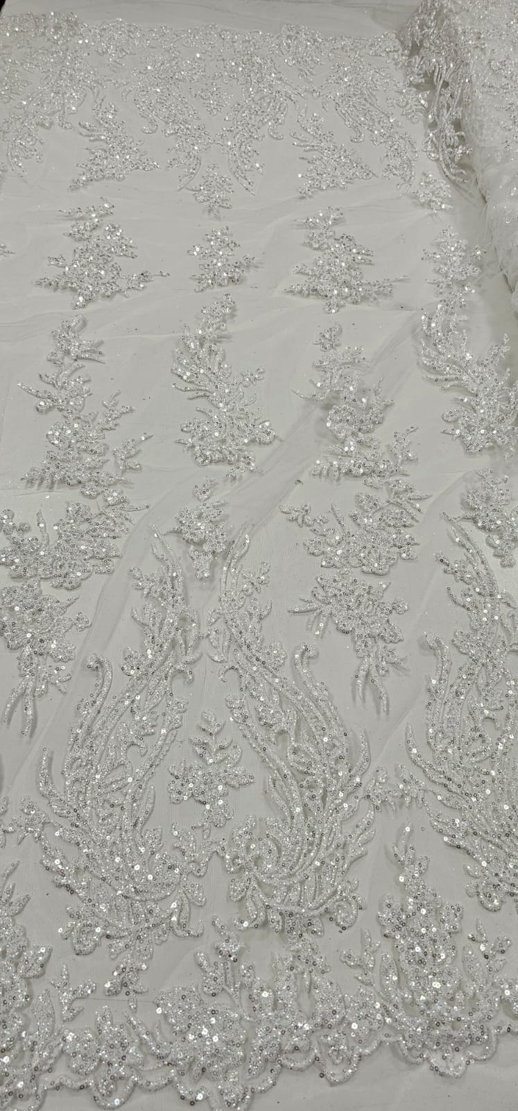 Tule Bride com Glitter Furtacor e Paetê Modelo 1012