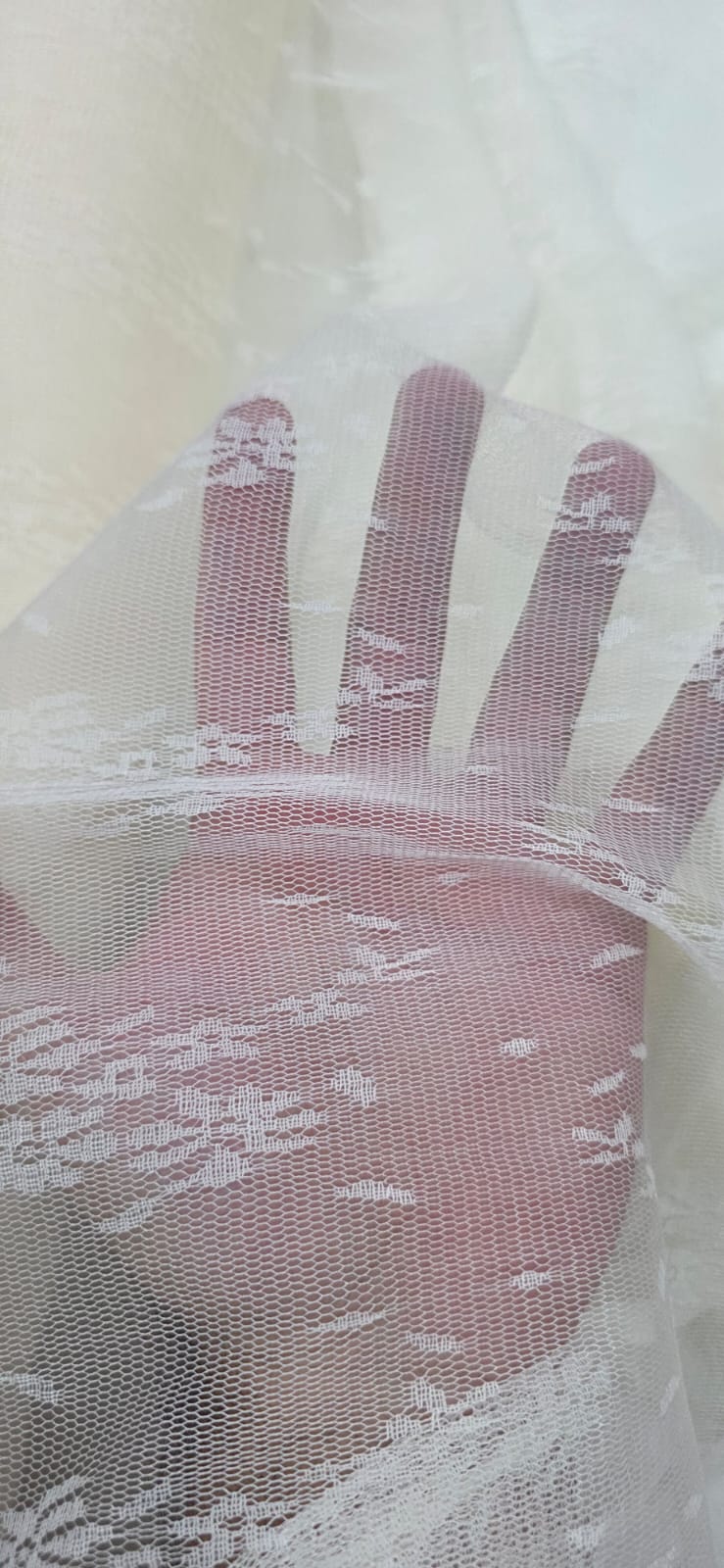 Tule Jacquard Off White