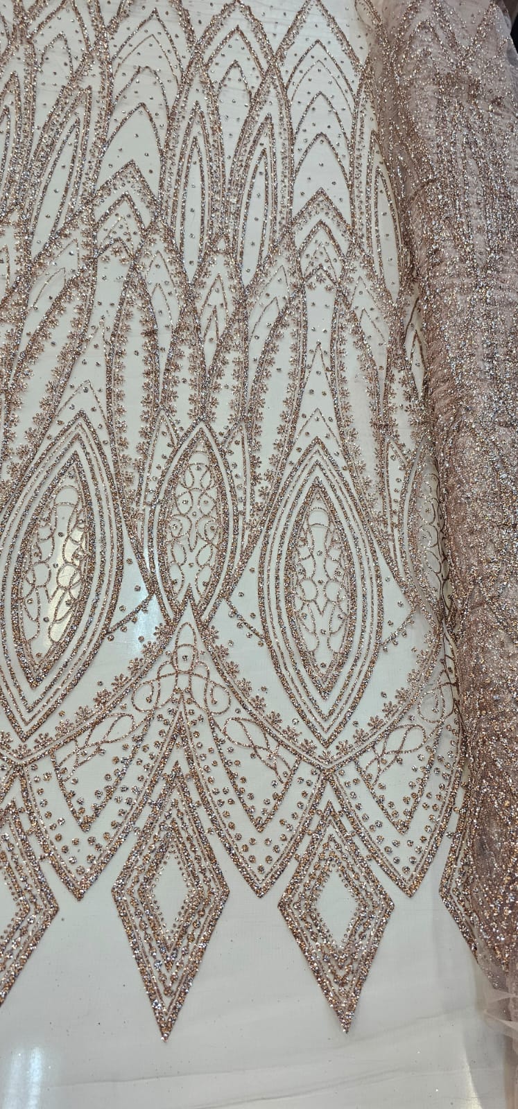 Tule Diamond Arabescos Rosê Gold Modelo 12752 