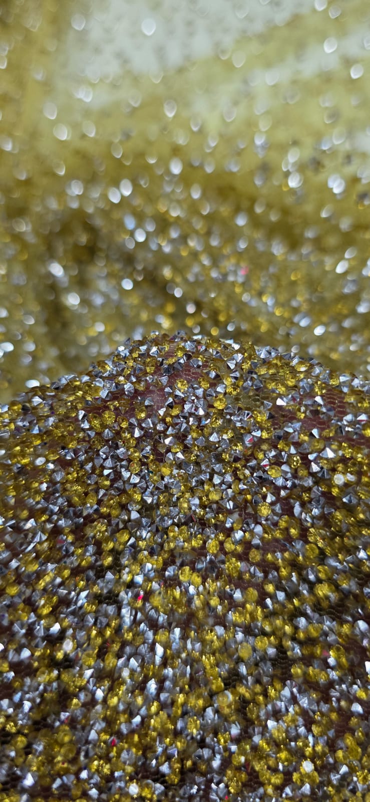 Tule Diamond Degrade Amarelo