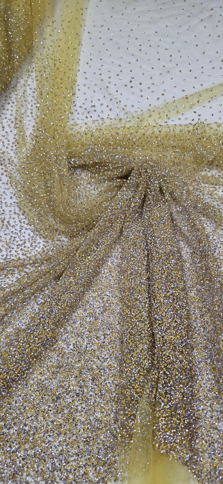 Tule Diamond Degrade Dourado