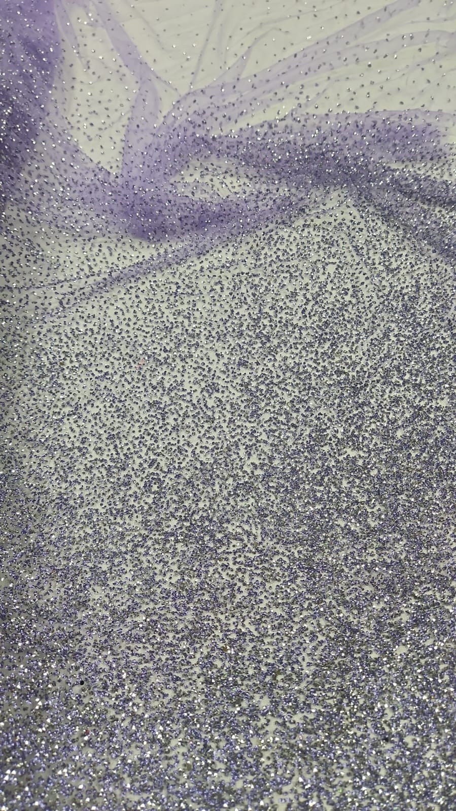 Tule Diamond Degrade Lilás