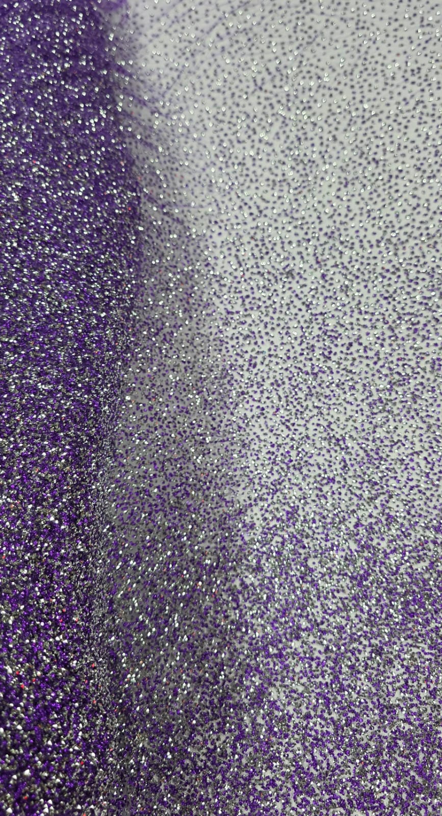 Tule Diamond Degrade Roxo Claro