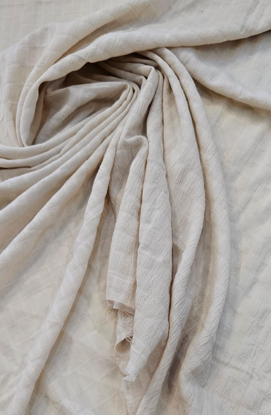 Crepe Tulum Com Elastano Areia