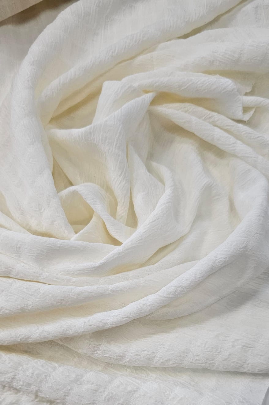 Crepe Tulum Com Elastano Off White