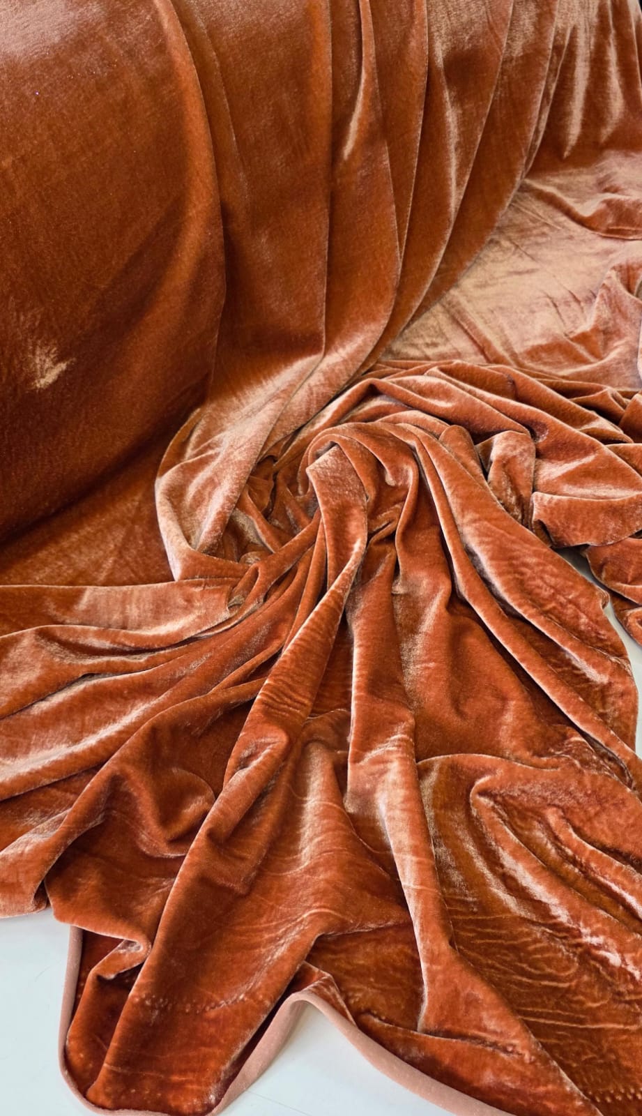 Veludo Spandex c/ Lycra Ferrugem