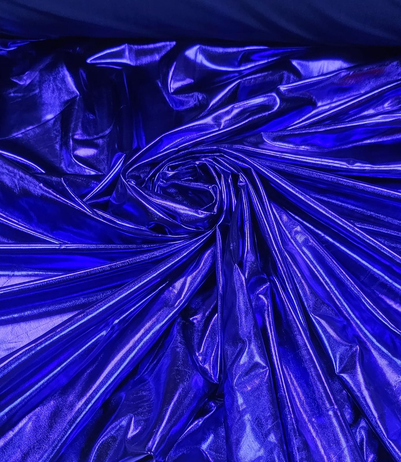 Vinil Azul Royal Liso com Elastano 