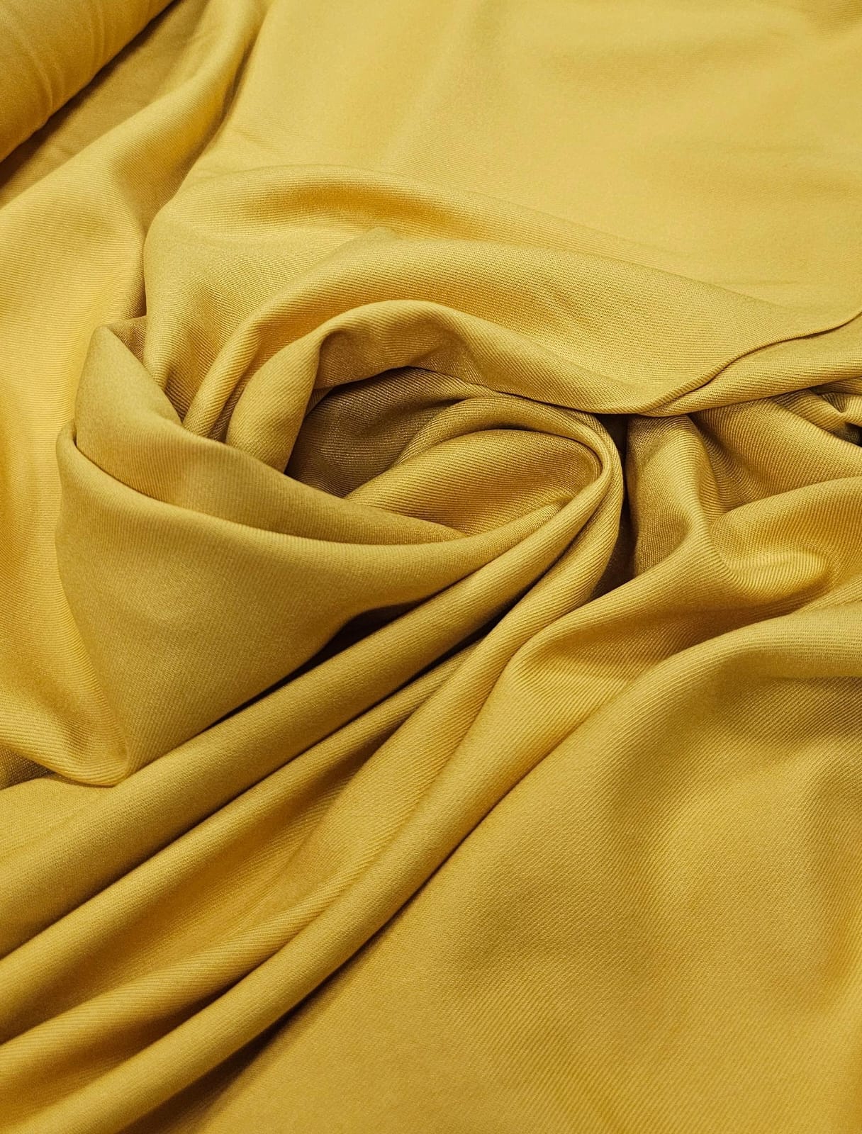 Viscose Ecológica Lisa Amarelo Mostarda