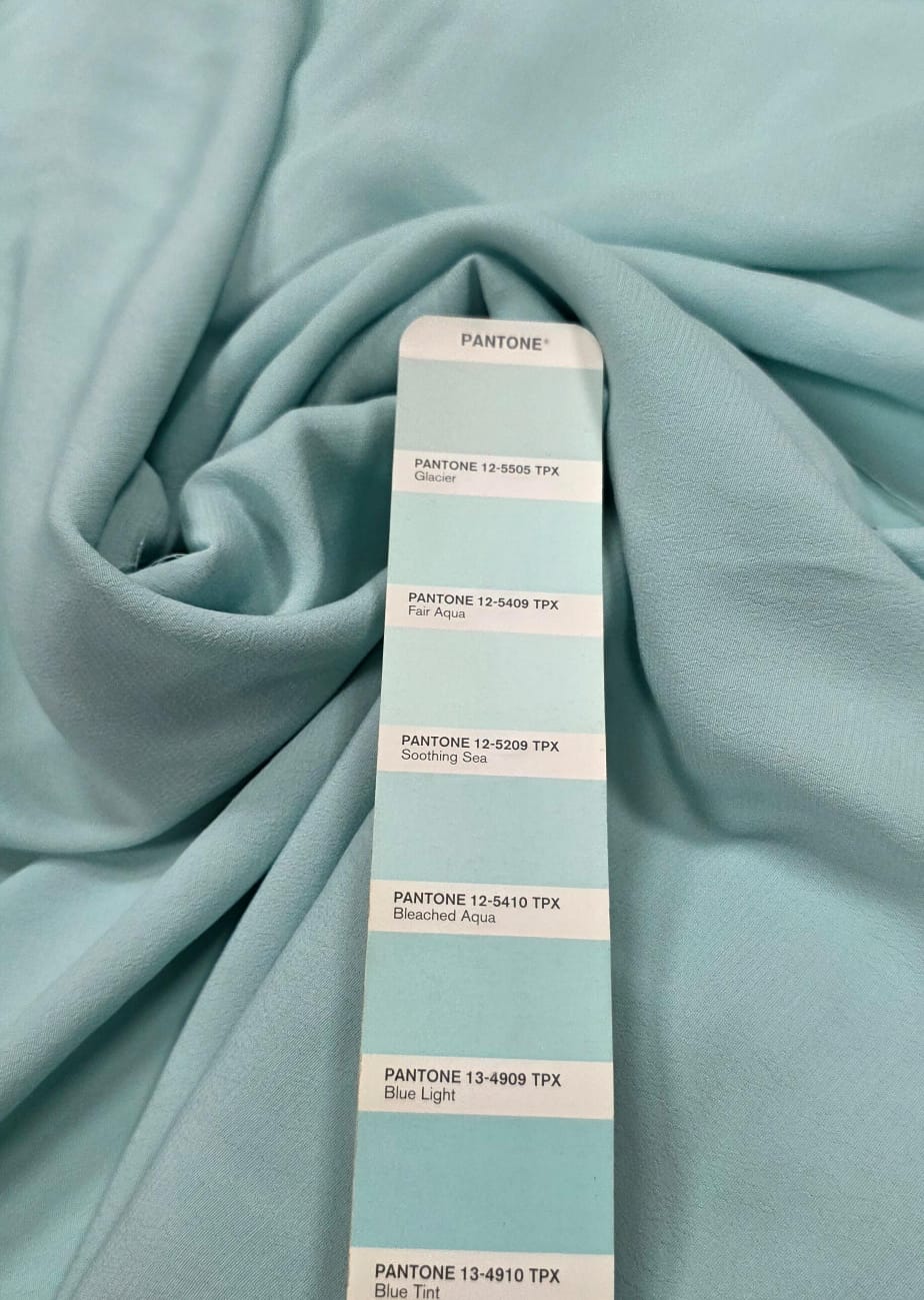 Viscose Ecológica Marroquina Azul Piscina