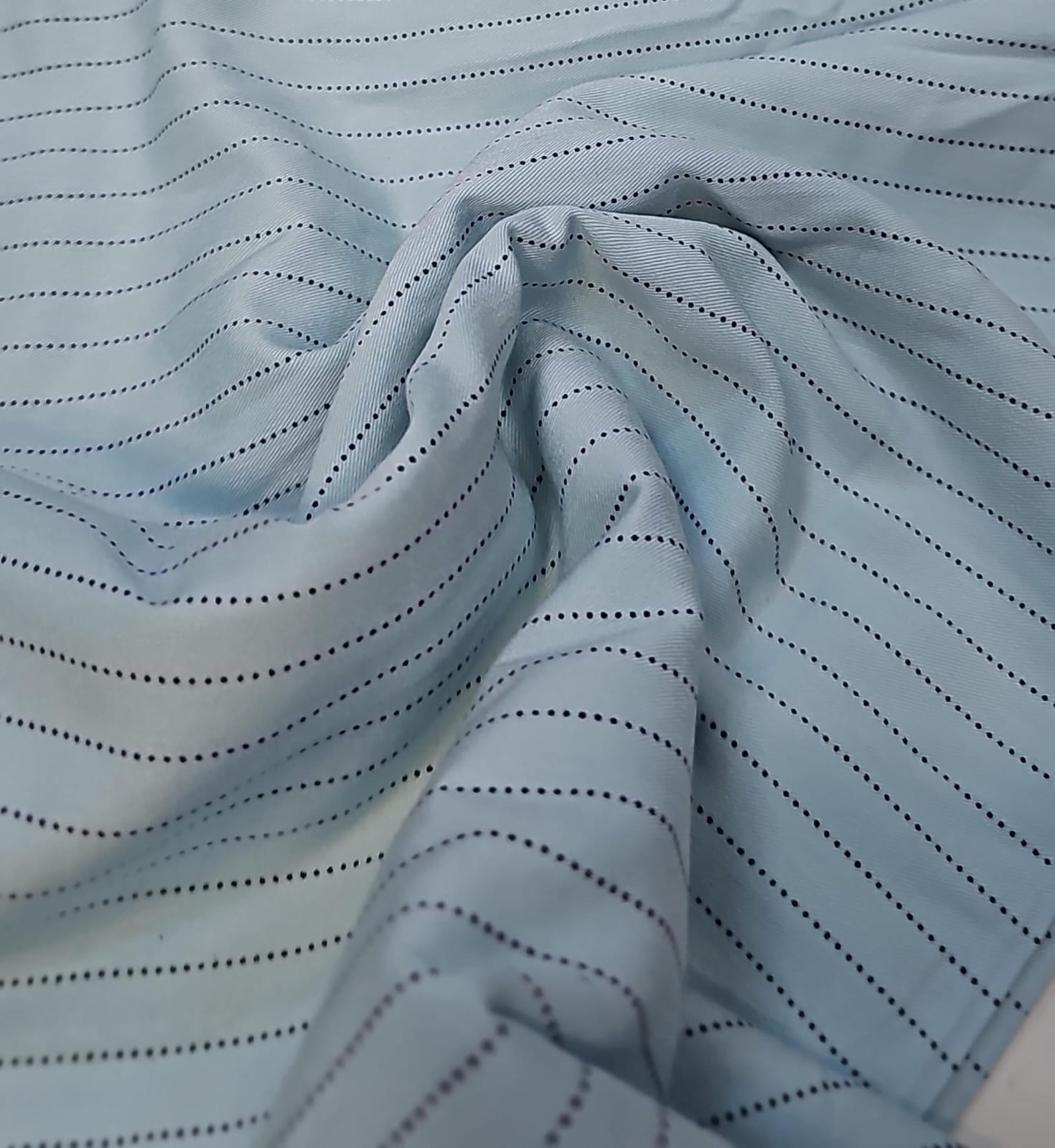 Viscose air jet lister  azul - Comprimento 1,30 m x Largura 1,50 m 