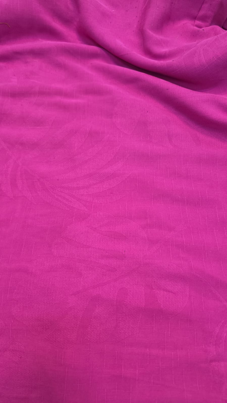 Viscose jacquard costela de adão Pink - Comprimento 3,90 m x Largura 1,50 m 