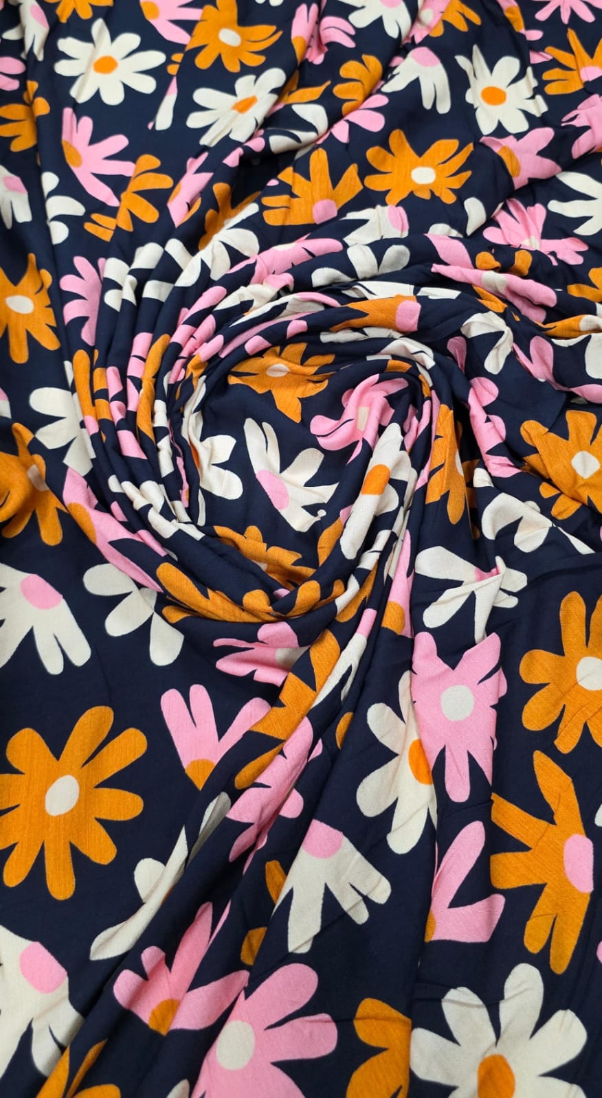 Viscose Margaridas Coloridas Marles