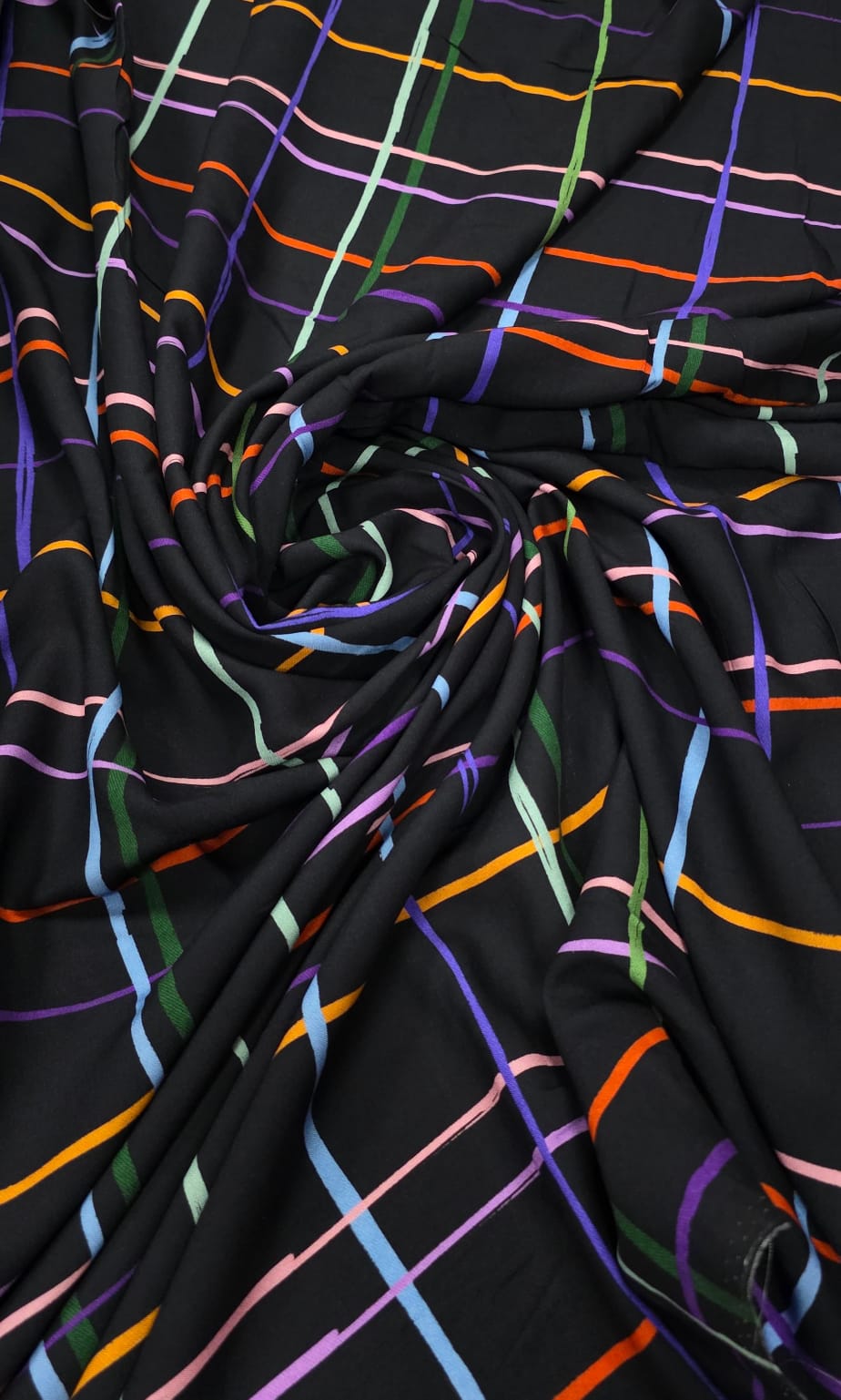 Viscose Xadrez Colorido Marles 